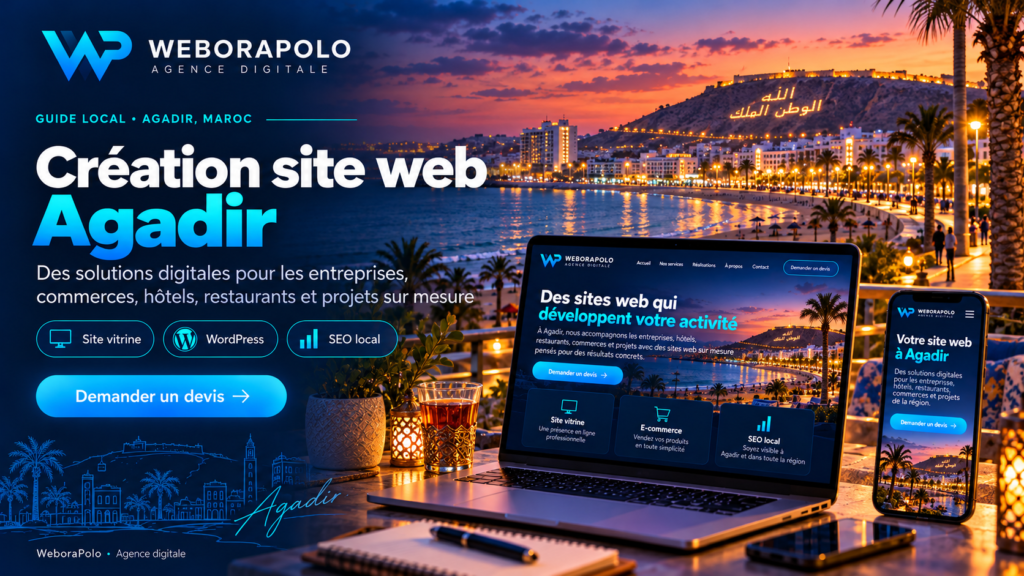 Création Site Web Fès : Agence Web & Projets Sur Mesure